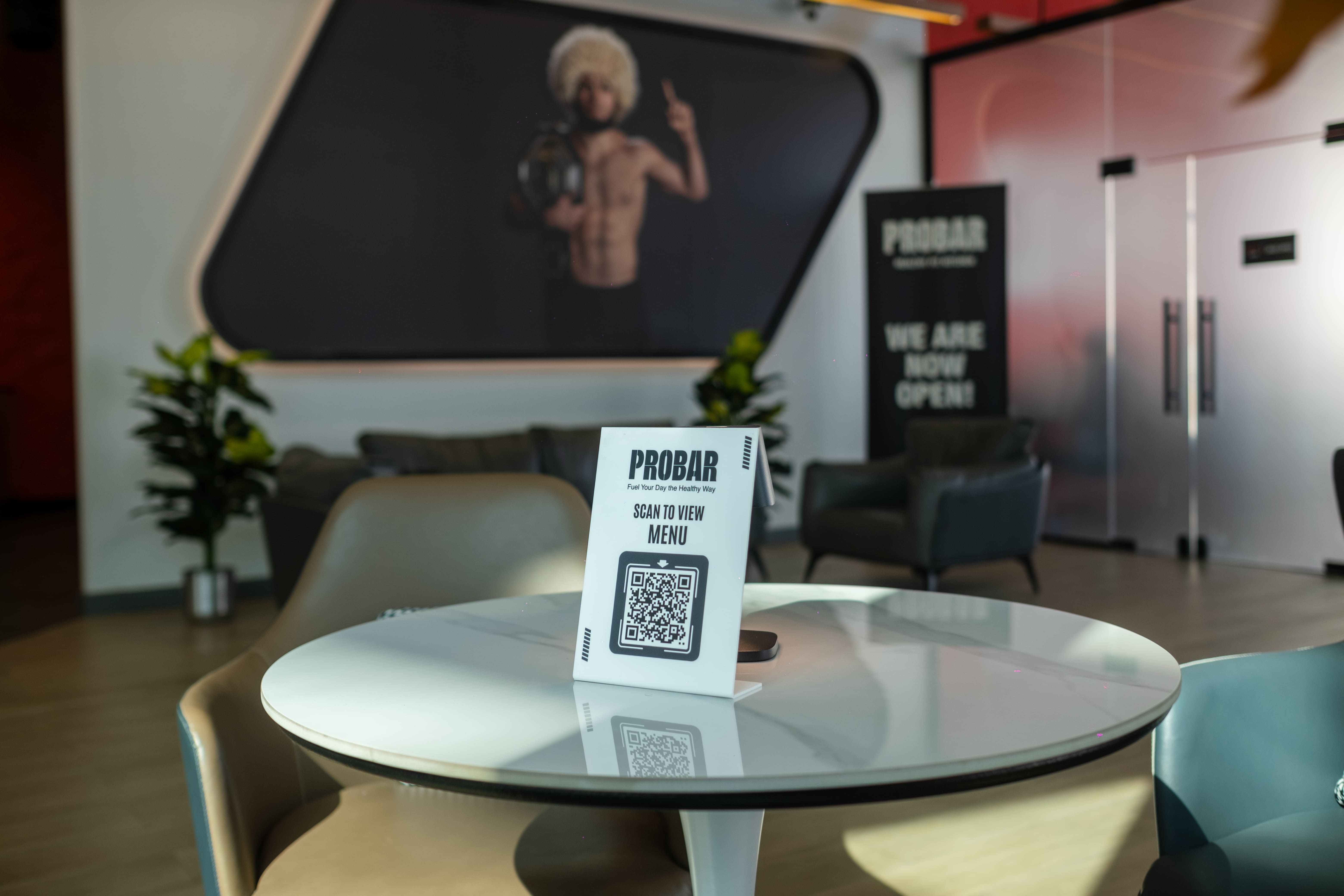 Food container with prepared meal