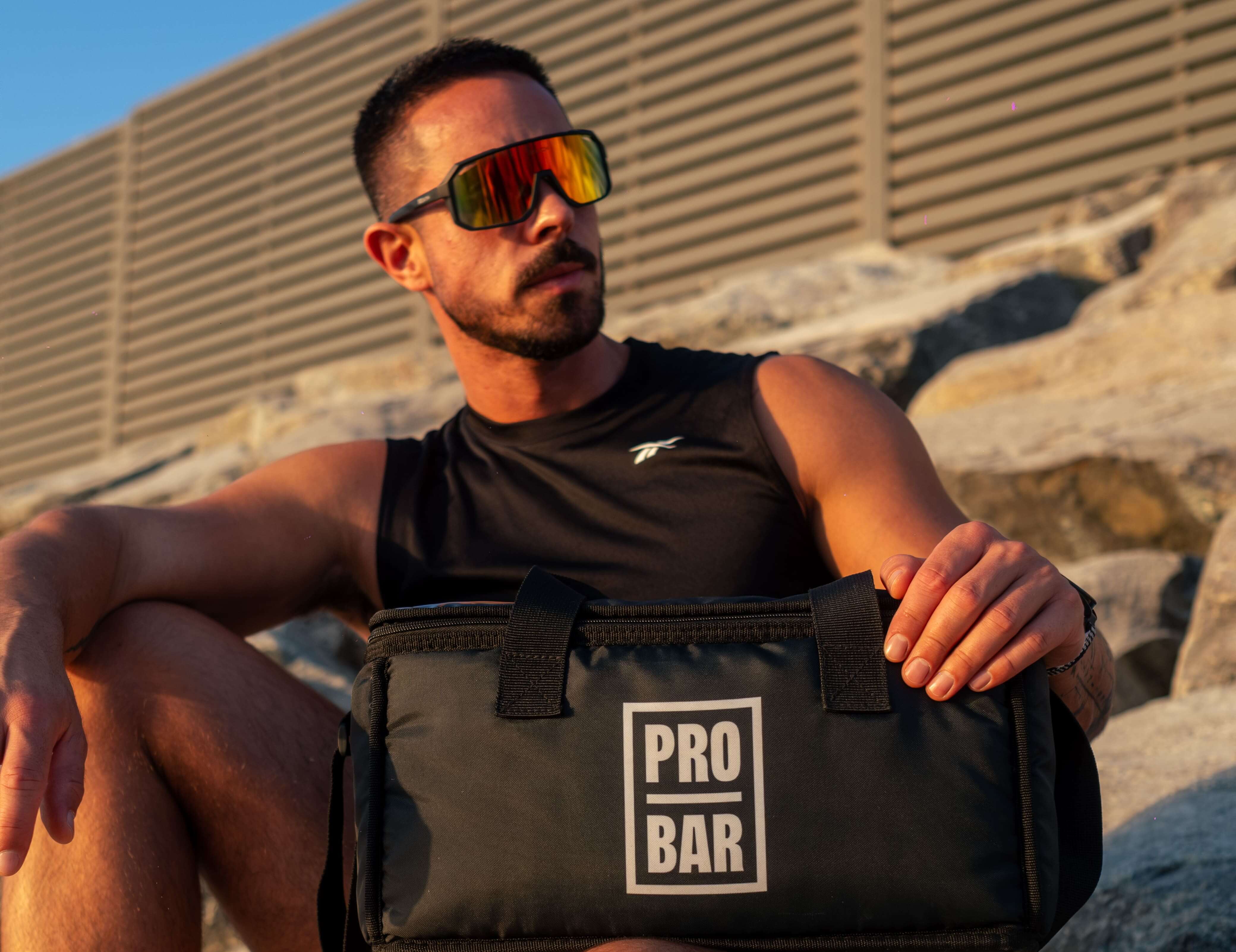 Food container with prepared meal